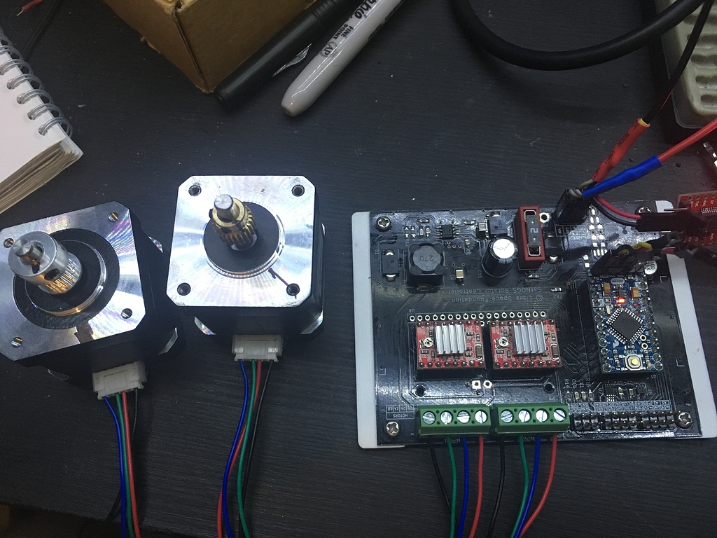 Stepper motor issue - Hardware - Libre Space Community