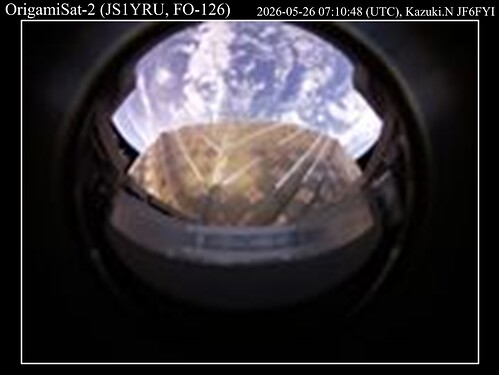 SatNOGS Network - Observation 14154300origamisat2picture2
